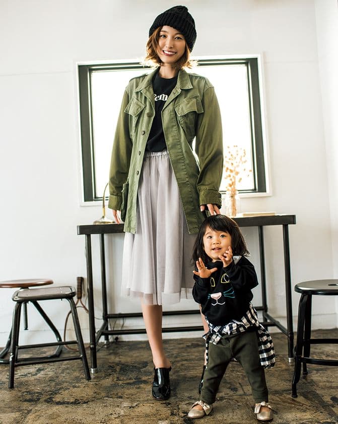 木下優樹菜さん親子もリアルコーデで登場！
親子リンクの“やりにくい”を解消！
『mamagirl』秋号 2017年８月28日（月）発売！