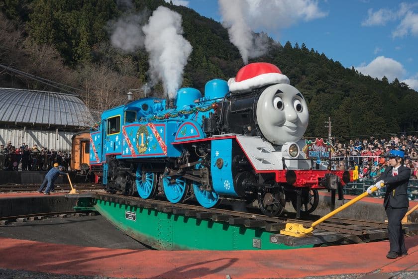 きかんしゃトーマス公式イベント　Day out with Thomas
　2017年も大井川鐵道でクリスマス特別運転を実施