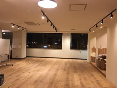 健康塗り壁を使用した気持ちのいい内装(工事中)