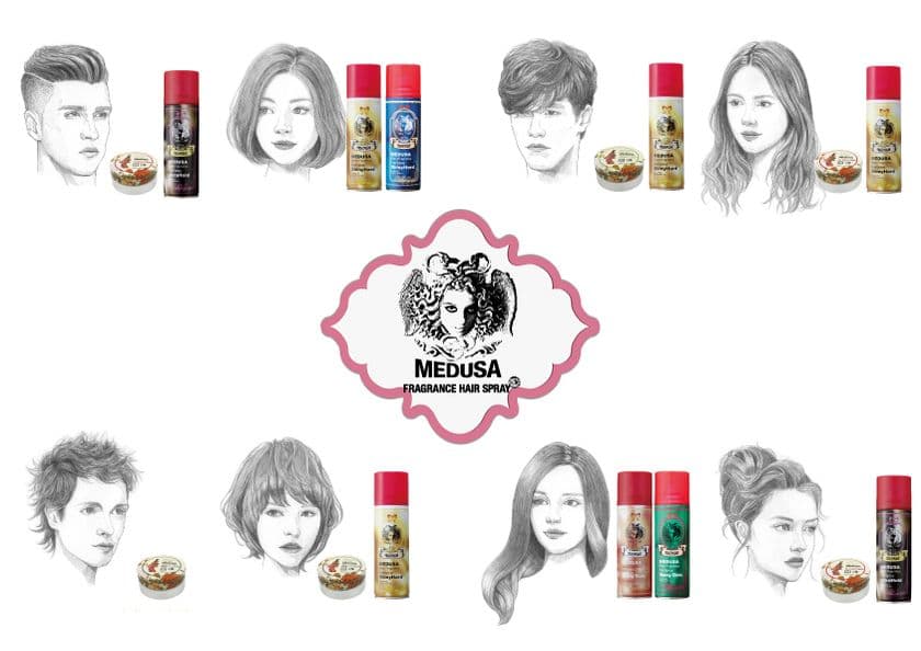 ヘアケアブランド・メドゥーサのスタイリング剤を
実際に試せる期間限定ポップアップストアが新宿に登場
