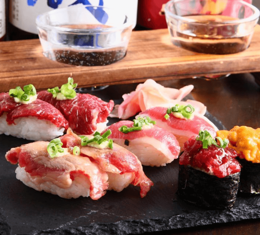 麻布十番に馬肉専門店「ゆう馬」が9月15日オープン　
熊本直送の新鮮馬肉＋全国の日本酒をリーズナブルに堪能