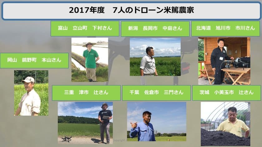 農薬、化学肥料に頼らない次世代技術を活用した有機栽培のコメ　
日本初！ドローン・ジャパンが「ドローン米」を飲食店で初提供　
japanese kitchen HITOHANAで9/25(月)より提供スタート