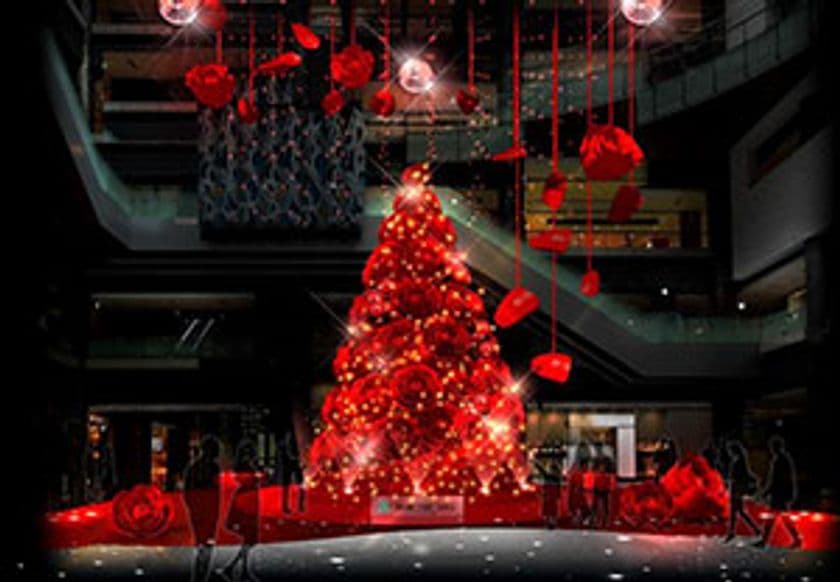赤一色に染まるグランフロント大阪5回目のクリスマス
『GRAND WISH CHRISTMAS 2017』
WINTER IN RED (ウィンターインレッド)
2017年11月9日（木）～12月25日（月）開催