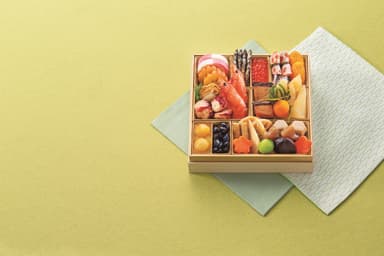 トップバリュ　和風一段重　「結（むすび）」