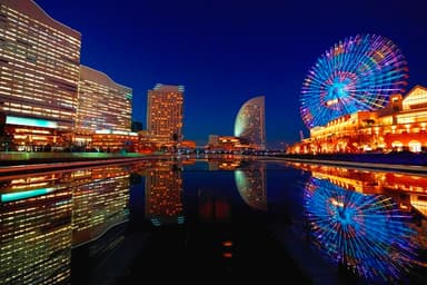 「ル・グラン・ブルー」からの夜景