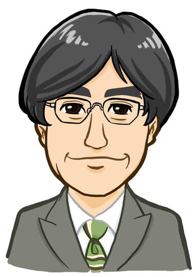 佐久間 省吾氏 イラスト