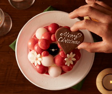 アイプリモ×グラッシェル プロポーズケーキ