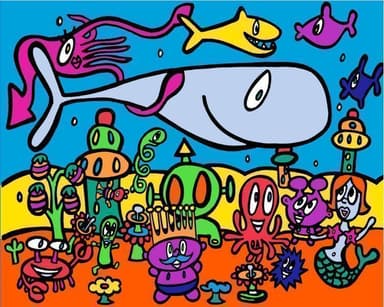 2011年東日本大震災寄贈絵画