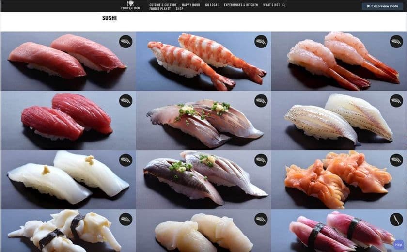 「食はローカル　食は文化　
ローカルな食の体験を世界中の方々に」
訪日外国人旅行者や、世界の食通へ発信！
お菓子から日本料理まで
日本食に特化したインバウンド向けWebメディア
「Foodies Go Local.com(フーディーズ ゴー ローカル)」
始動！
