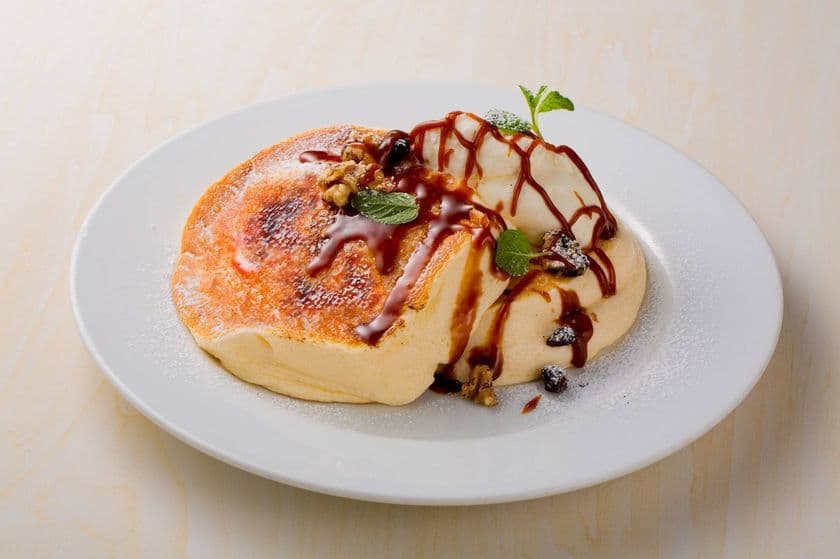 Banks渋谷に驚きの食感のパンケーキ登場！
キャラメルブリュレパンケーキが11月21日(火)より販売開始