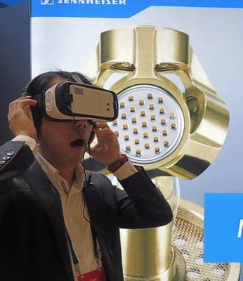 AMBEO VR MIC&VR体験／ゼンハイザー(GmbH&Co.KG)