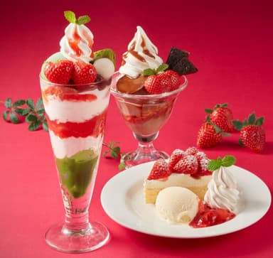 いちごスイーツ集合
