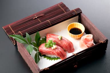 神戸牛のにぎり寿司