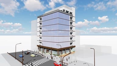 建替え後のビル外観イメージ予定