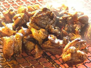 鶏の炭火焼き