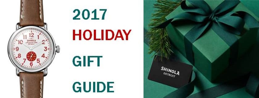 SHINOLA 2017 ホリデー・ギフトガイドを発表！　