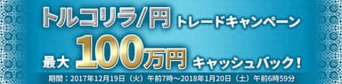 トルコリラ／円トレードキャンペーン
