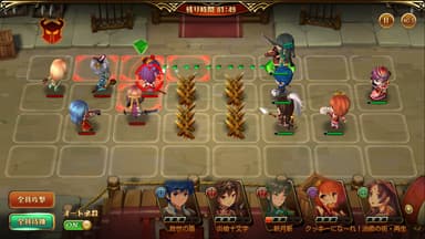 ゲームスクリーンショット(バトル1)