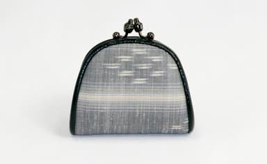 琉球かすり　がま口