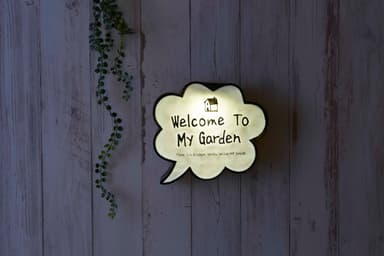 バルーンソーラーライトWELCOME