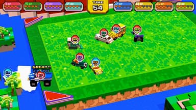 「パーティゲーム：SMASH」体当たりで相手の車を弾き飛ばせ！