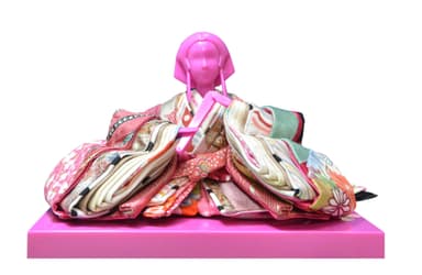 kimono 女雛 ピンク