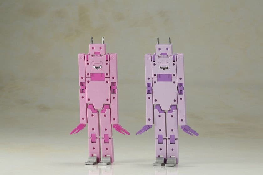 コトブキヤオリジナルコンテンツアニメ
「フレームアームズ・ガール」より
『充電くん』のマテリア姉妹のカラーセットが登場！！