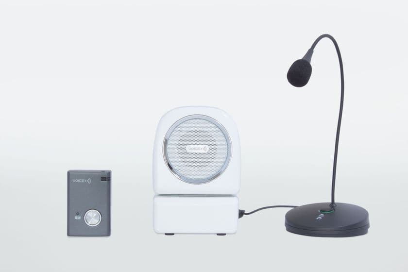 聴こえやすさという思いやりを　
音質改善技術VOICE＋を採用し
多様なコミュニケーションシーンをサポートする
スピーカーシステムセット2機種を発売