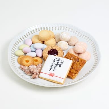 アイシングクッキー（いつもありがとう）と焼き菓子詰め合わせ