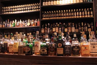お酒の美術館 カウンター