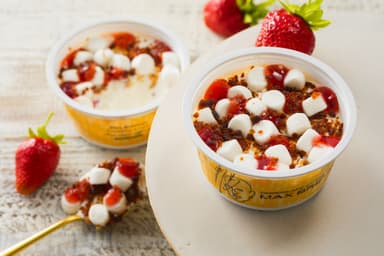 ストロベリーホワイトチョコレートチャンクアイスクリーム