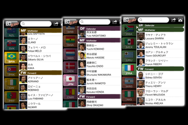 直感的なインターフェース