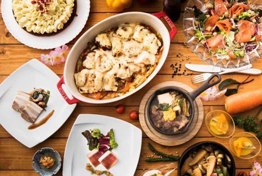 新たな門出の季節に「春のお祝いフェア」開催
2018年3月1日（木）より
カフェ＆バイキング「シャガール」にて