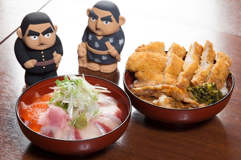 西郷隆盛ゆかりの食材を使った「西郷丼」を大手町の和食店「塁」が
ランチ限定各10食提供　霧島黒豚や幻のサーモンなどメニュー2種
