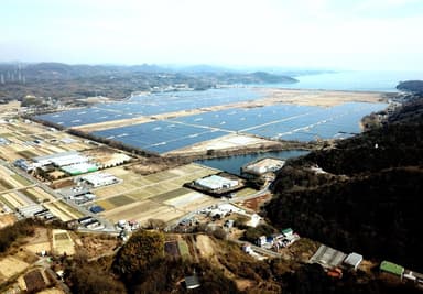 瀬戸内Kirei太陽光発電所(現在の様子)
