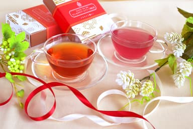 アールグレイ和紅茶とサンルージュ檸檬のイメージ