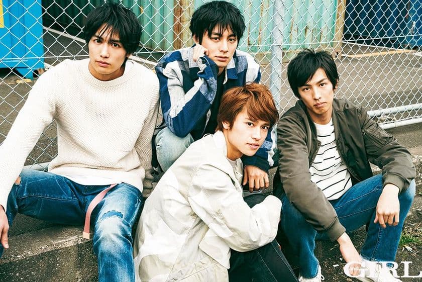 “箱推し”でお願いします！
男劇団　青山表参道XがandGIRLに登場！
『andGIRL 4月号』2018年3月12日（月）発売！