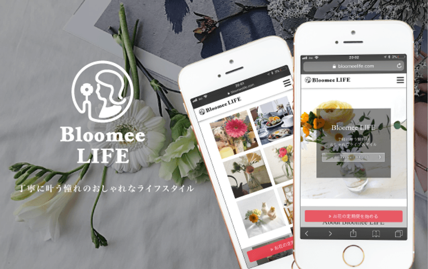 自宅のポストにお花が届くサブスクリプションサービス
「Bloomee LIFE」が1億円の資金調達　ニッセンとの協業も開始