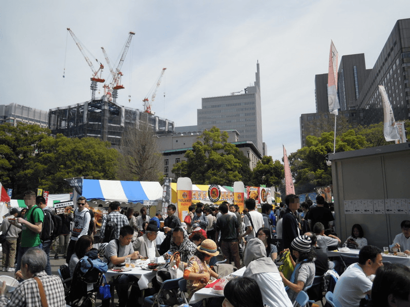 リアル地元めしの祭典　今年は4月5日～8日に開催！
『第5回地元めしフェス“クオーゼイ”in日比谷』