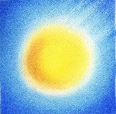 円を描く