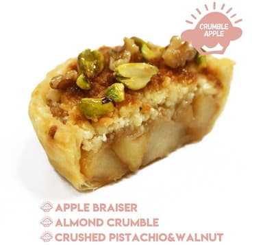 CRUMBLE APPLE PIE