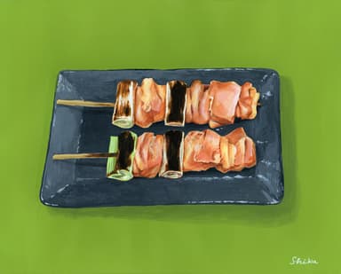 焼き鳥イラスト