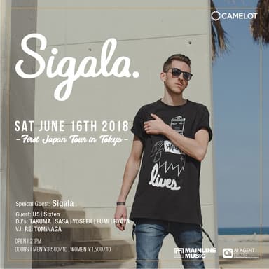 Sigalaイベントフライヤー