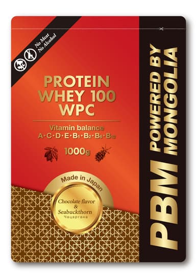 PBM ホエイプロテイン100(チョコレート＆シーバックソーン)