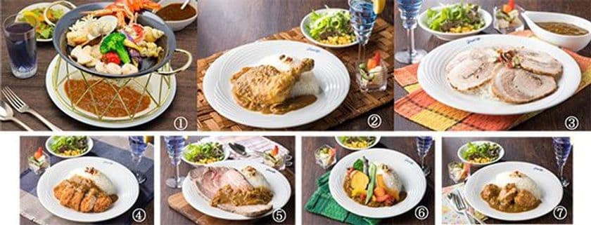 ～選べる幸せ～　9種類のカレーが登場
「東京スパイスアイランド2018」
開催 2018年6月1日（金）より 第一ホテル東京シーフォートにて