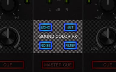多彩なDJパフォーマンスを実現するエフェクト機能「SOUND COLOR FX」