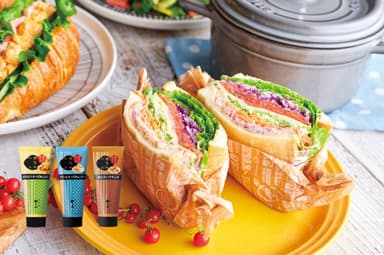 手軽におしゃれなサンドイッチも