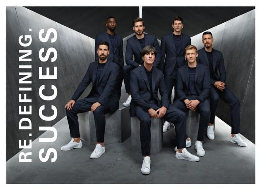 HUGO BOSSとドイツ代表サッカーチーム #ReDefiningSuccess　
着用モデルを池袋・新宿2店舗で6月13日先行発売