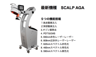 最新機種　SCALP AGA