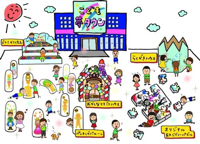 こども達が自ら遊び、学び、楽しむことのできる
「こども夢タウン」をクラウドファンディングでつくる！　
地域密着型不動産会社発「こども夢タウン」プロジェクト開始